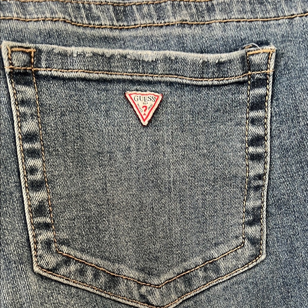 Guess Women's Classic Denim Straight Leg Jeans